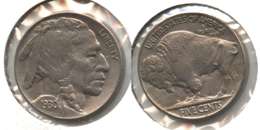 1930 Buffalo Nickel MS-60