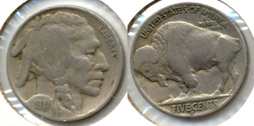 1931-S Buffalo Nickel Fine-12 a