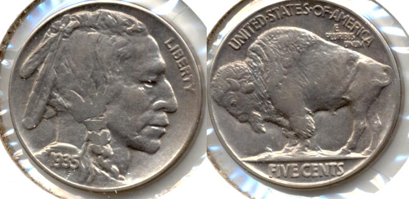 1935 Buffalo Nickel AU-53