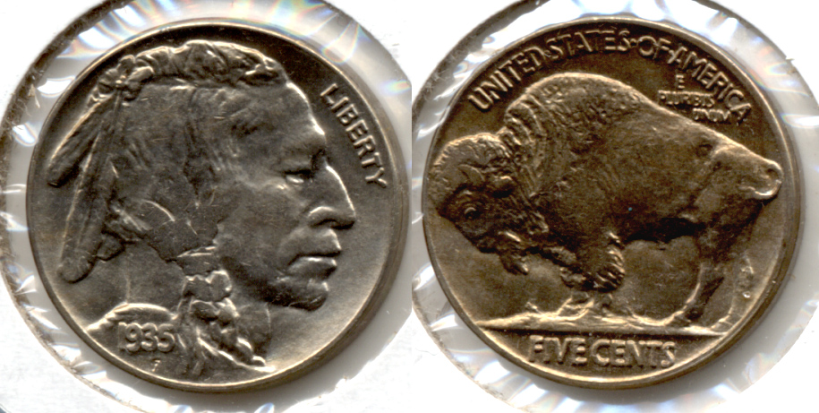 1935 Buffalo Nickel MS-63 a