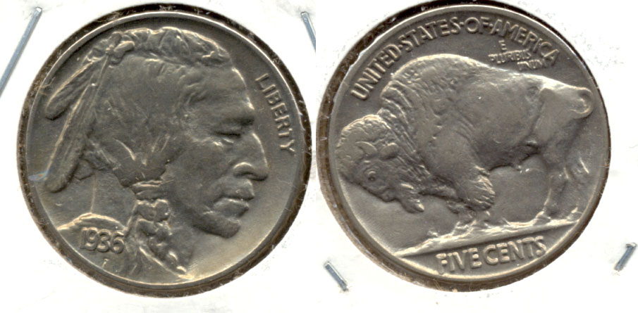 1936 Buffalo Nickel AU-50 h