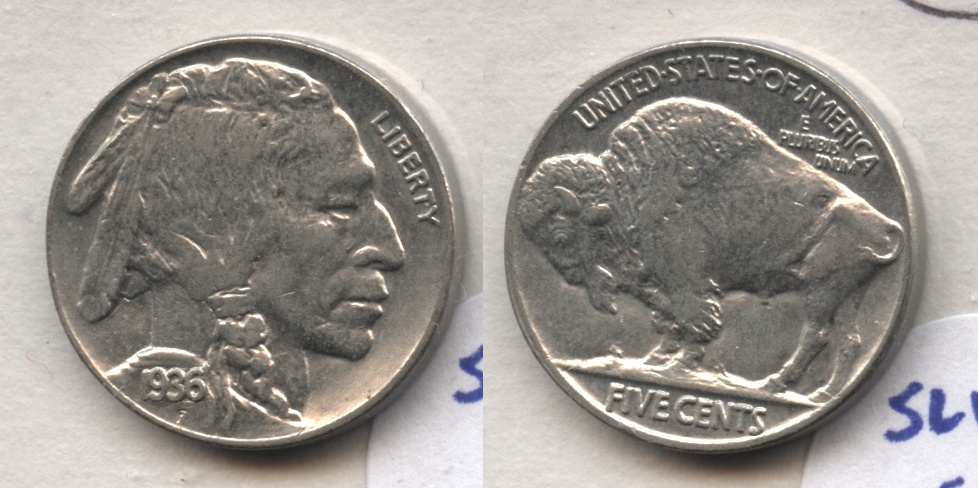 1936 Buffalo Nickel AU-55 #n