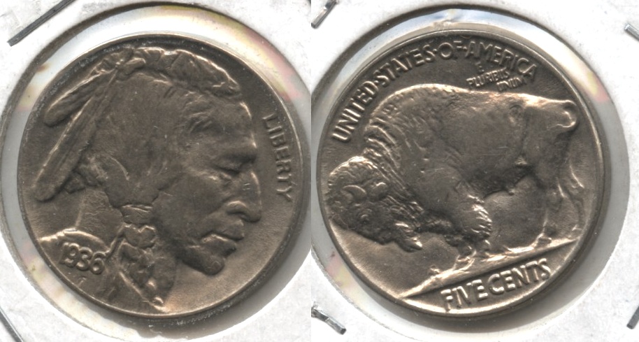 1936 Buffalo Nickel MS-63 #f