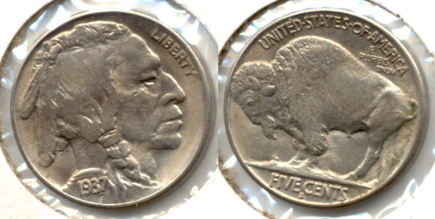1937-S Buffalo Nickel MS-63