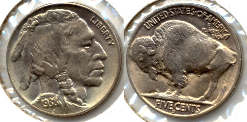 1938-D Buffalo Nickel MS-64