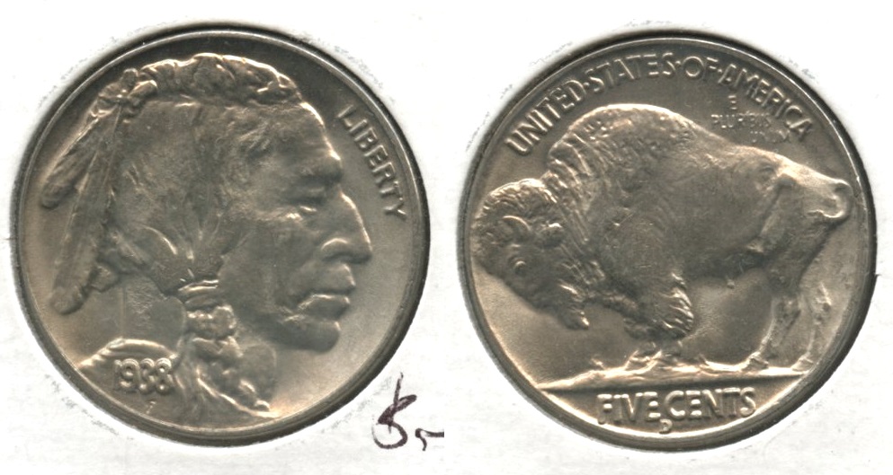 1938-D Buffalo Nickel MS-65 #a