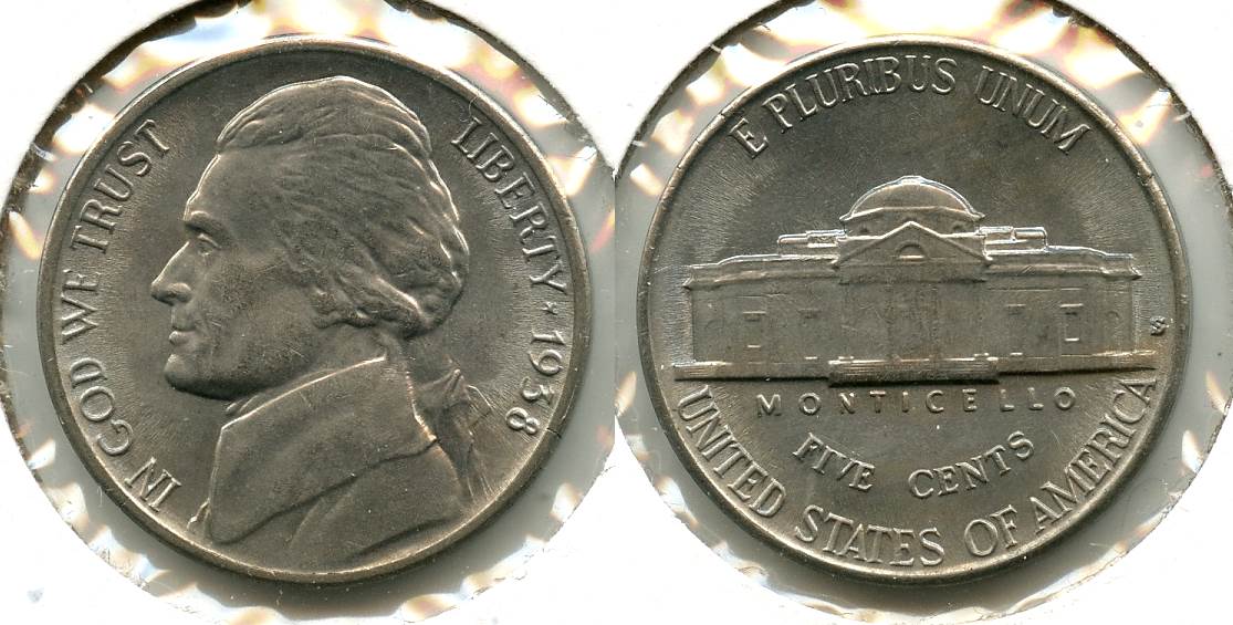 1938-S Jefferson Nickel Mint State #b