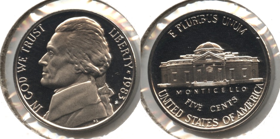 1983-S Jefferson Nickel Proof