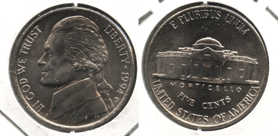 1994-D Jefferson Nickel Mint State