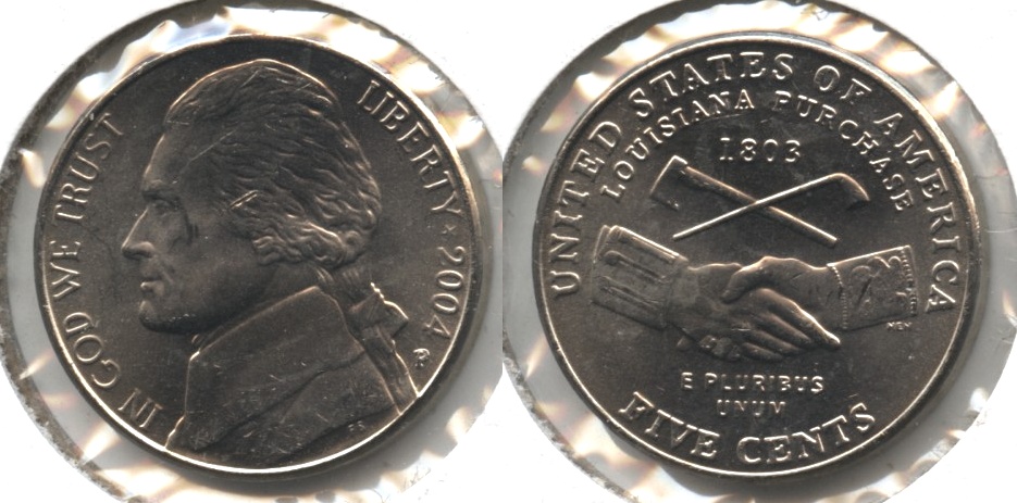 2004-P Peace Medal Jefferson Nickel Mint State