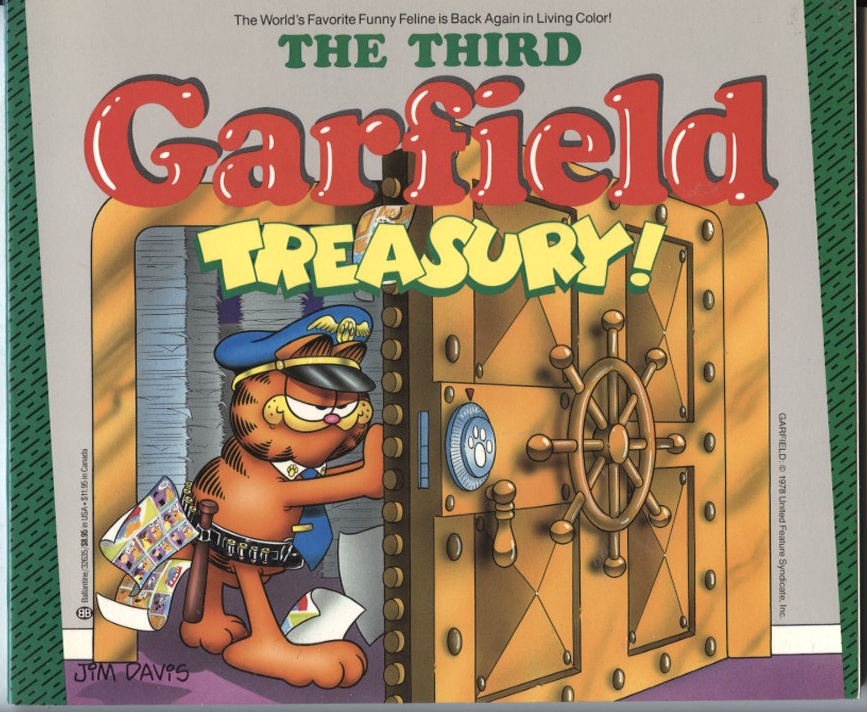 The Third Garfield Treasury by Jim Davis Published 1985