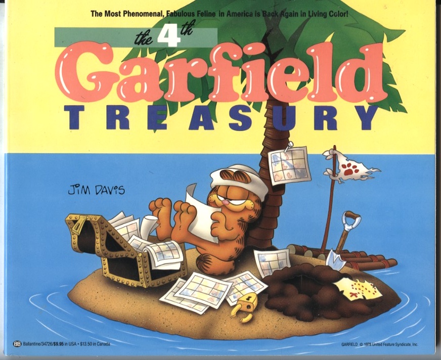 The Fourth Garfield Treasury Treasury by Jim Davis Published 1987