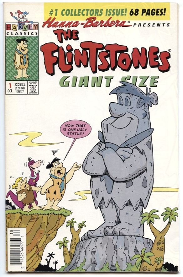 The Flintstones Giant Size by Hanna Barbera Published 1992