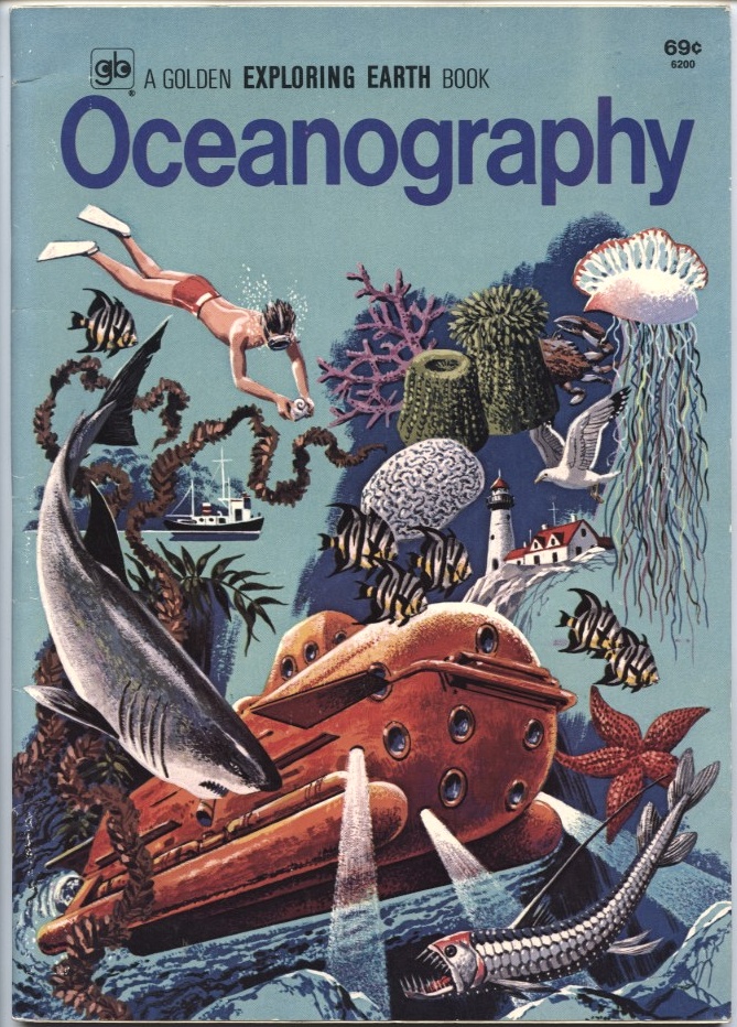 Oceanography by Golden Books Published 1973