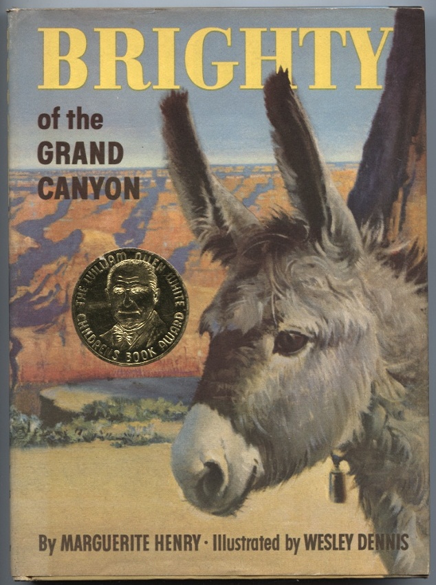 Brighty of the Grand Canyon by Marguerite Henry Published 1953