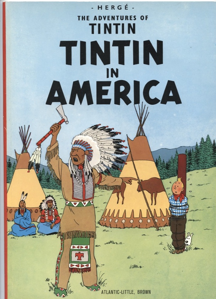 Adventures of Tintin In America by Herge Published 1979