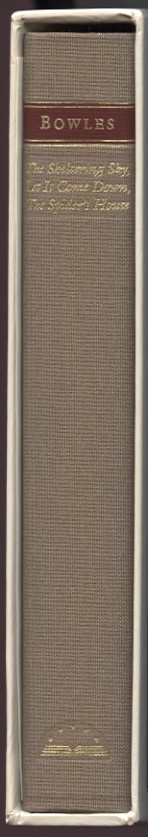 Library of America Paul Bowles The Sheltering Sky Let It Come Down The Spider's House