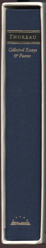 Library of America Henry David Thoreau Collected Essays and Poems