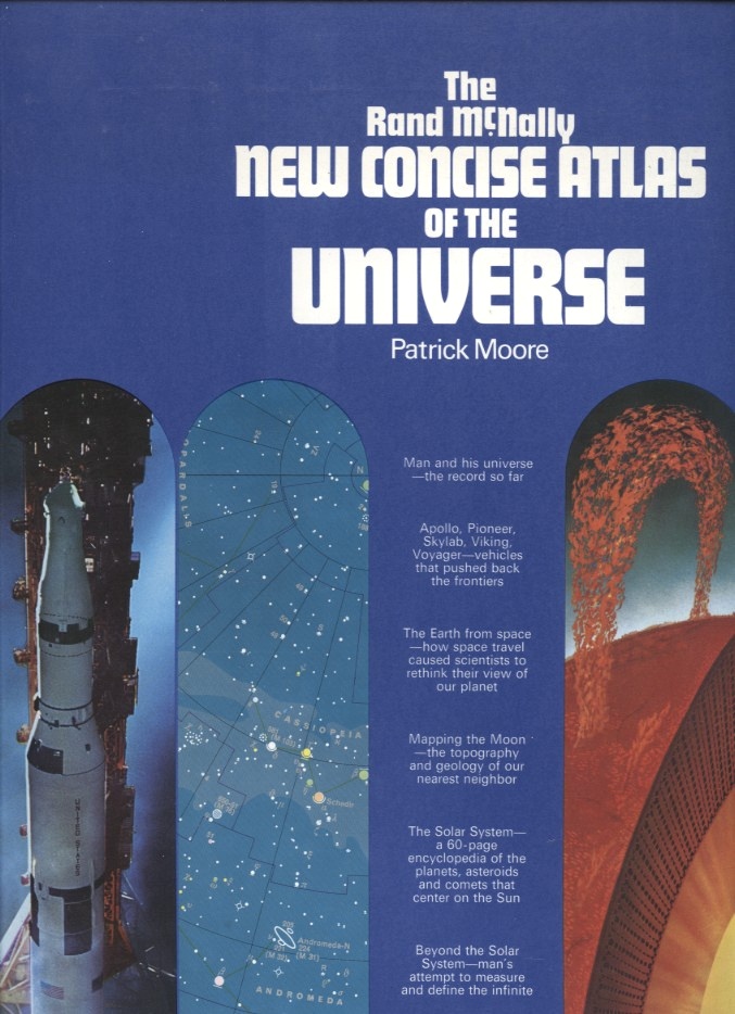 New Concise Atlas Of The Universe by Rand McNally Published 1978