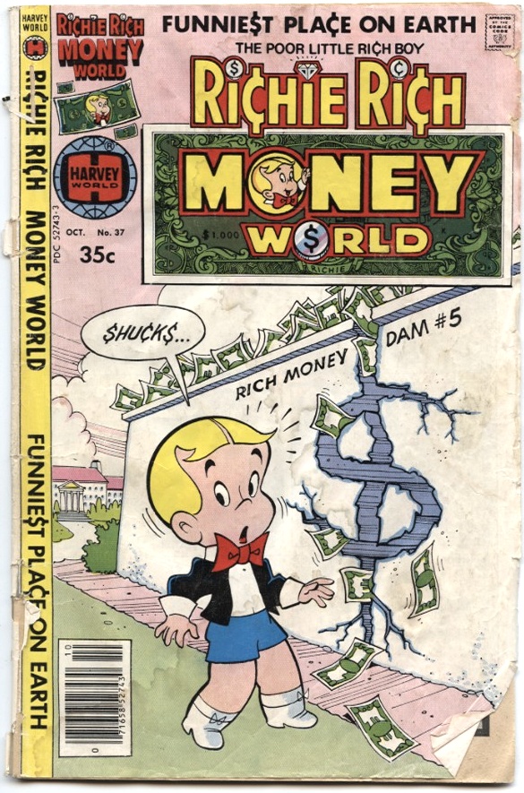 Richie Rich Money World #37 by Harvey World Published 1978