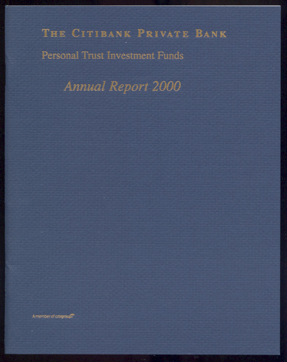 The Citibank Private Bank 2000 Annual Report
