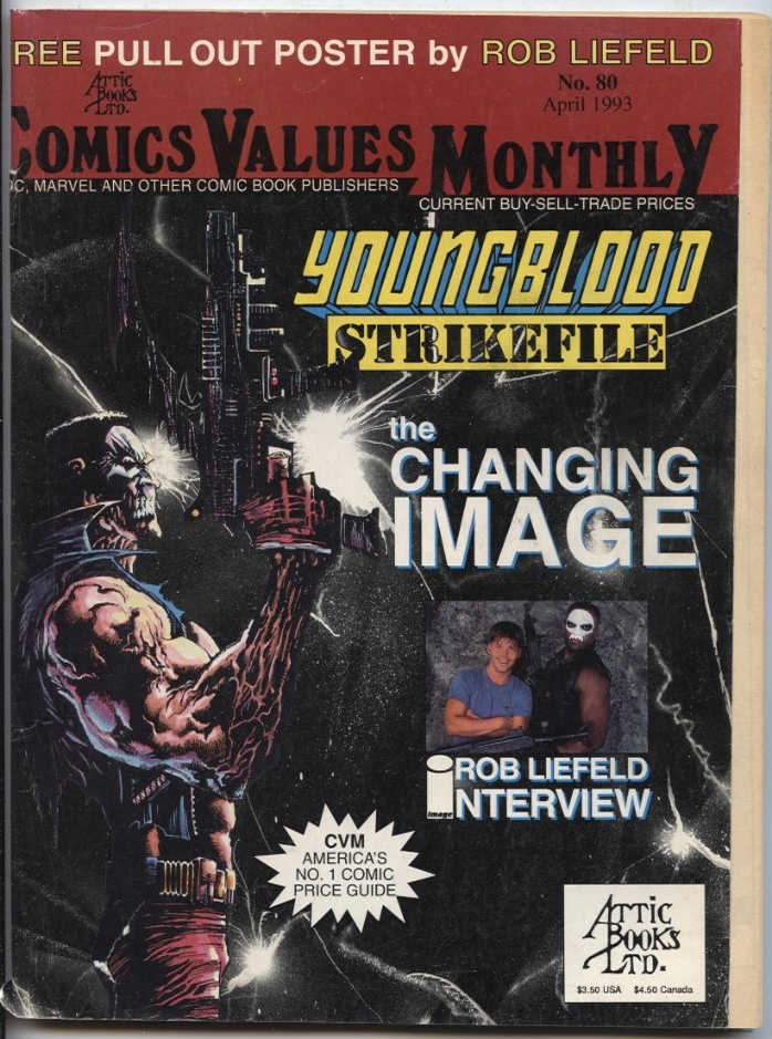 Comics Values Monthly April 1993