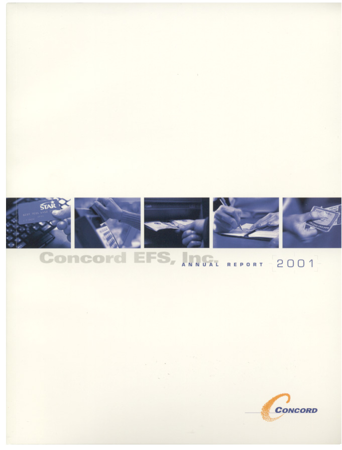 Concord EFS Inc 2001 Annual Report
