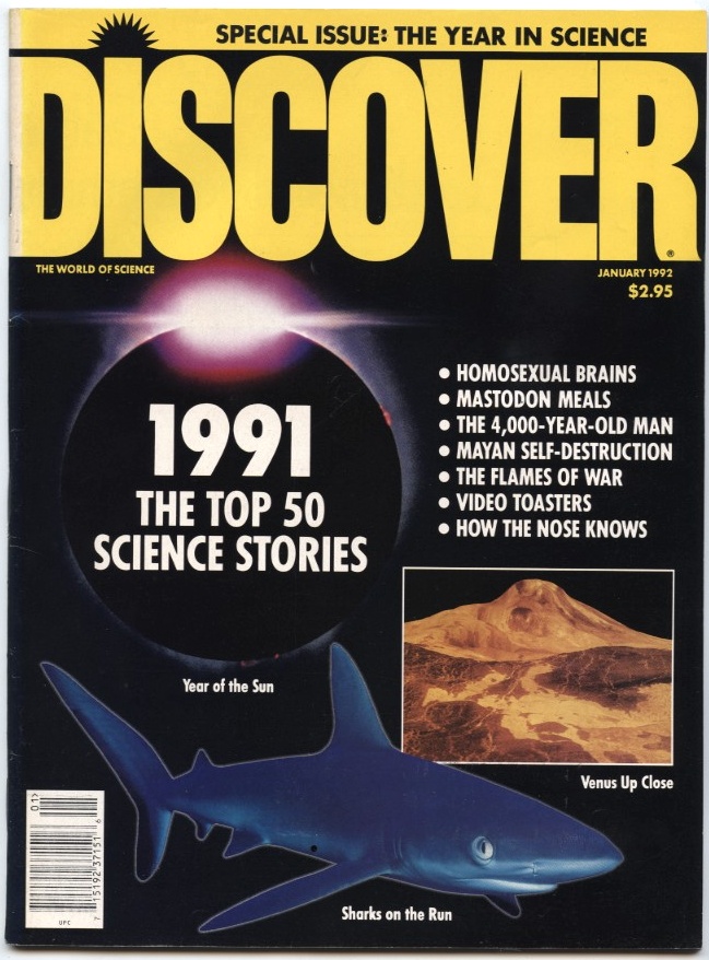 Discover Magazine January 1992