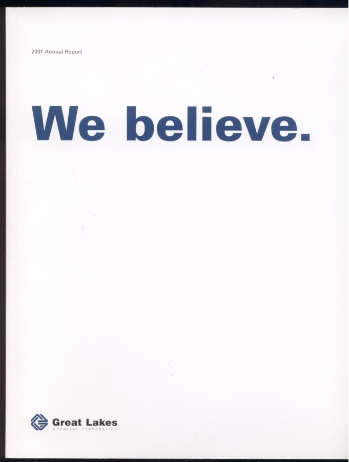 Great Lakes Chemical Corporation 2001 Annual Report