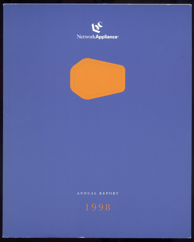 Network Appliance 1998 Annual Report