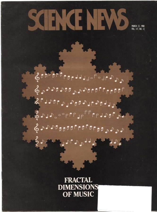 Science News March 22 1980 Fractal Dimensions of Music