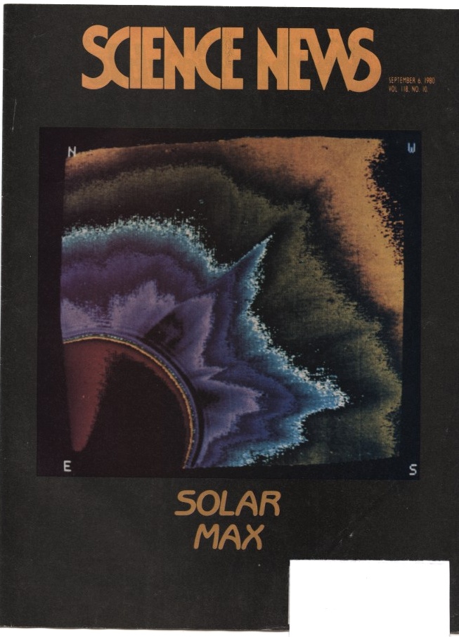 Science News September 6 1980 Solar Max mission