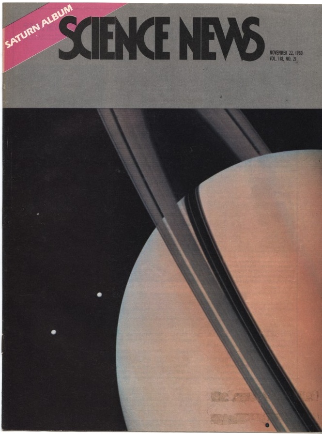 Science News November 22 1980 Pictures from the Voyager 1 spacecraft at Saturn