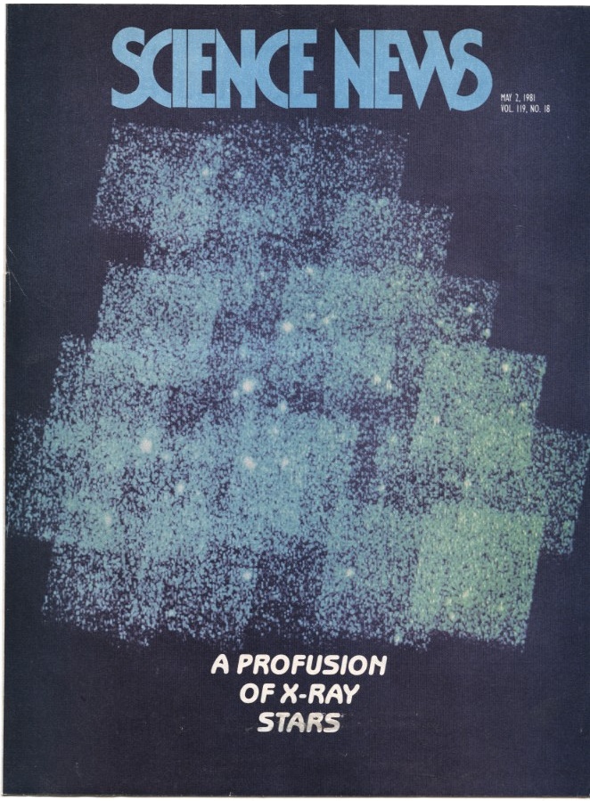 Science News May 2 1981 A Profusion Of X-Ray Stars