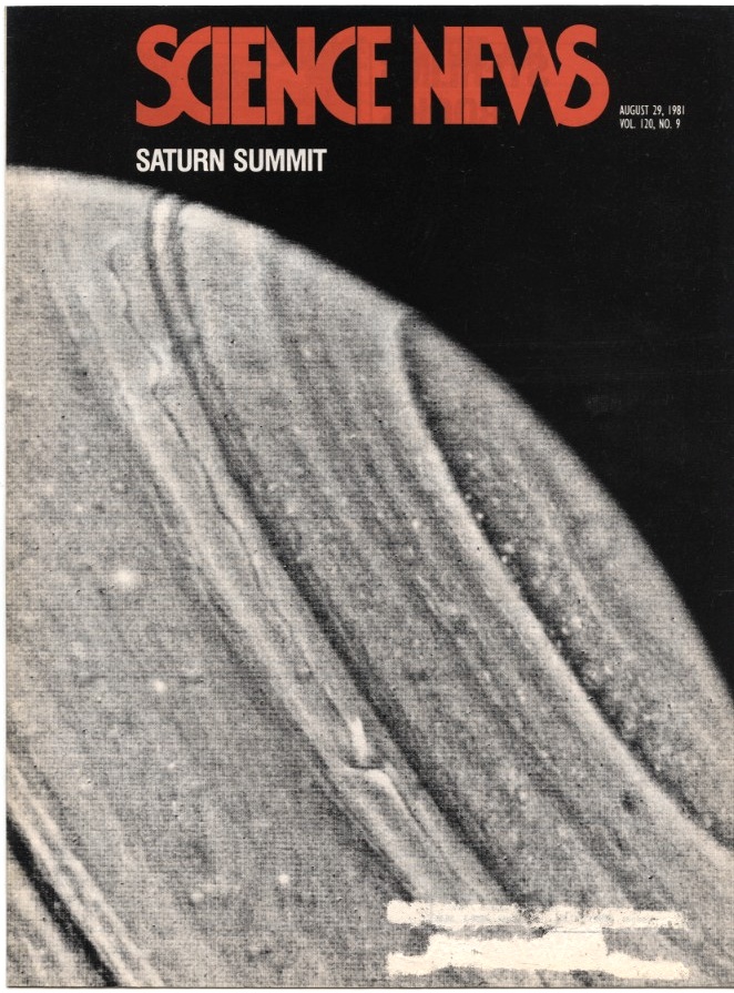 Science News August 29 1981 Voyager 2 at Saturn