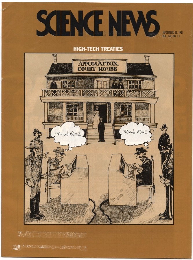 Science News September 26 1981 Keep computer users from cheating each other