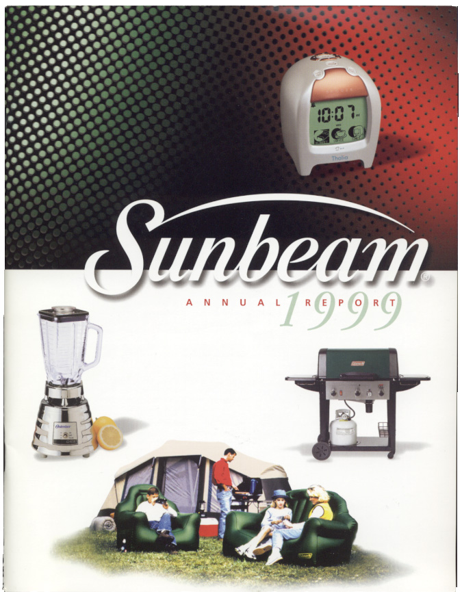 Sunbeam Oster Corporation 1999 Annual Report
