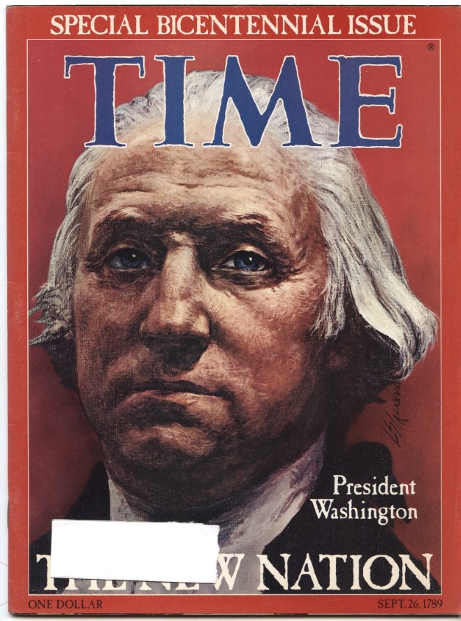 Time Bicentennial Issue George Washington The New Nation 1976