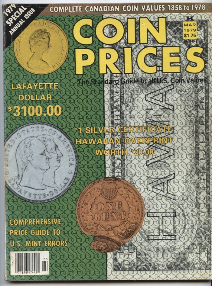 Coin Prices Magazine March 1979