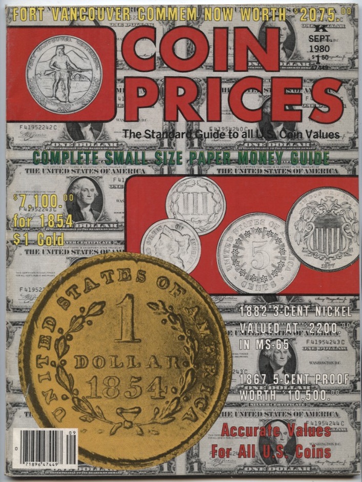 Coin Prices Magazine September 1980