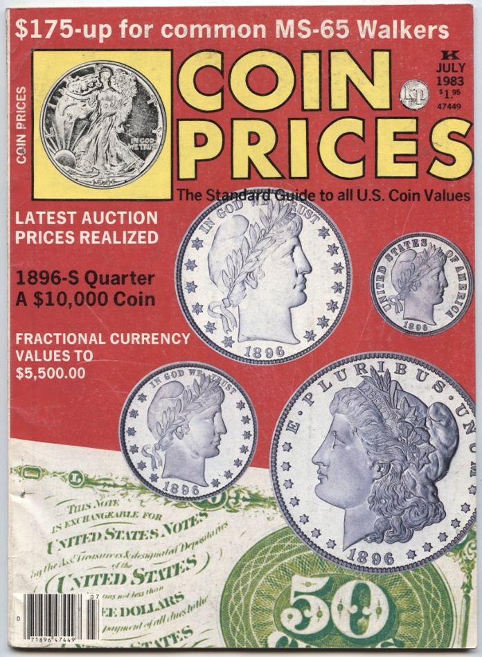Coin Prices Magazine July 1983