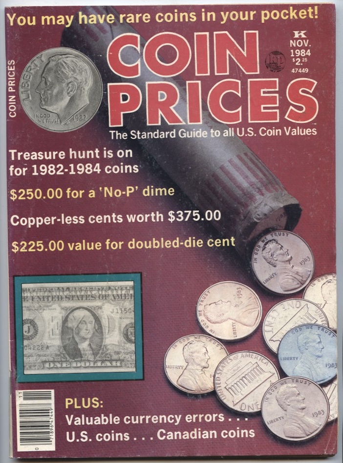 Coin Prices Magazine November 1984