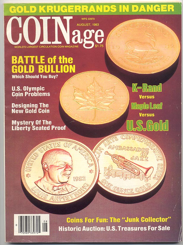 Coinage Magazine August 1983