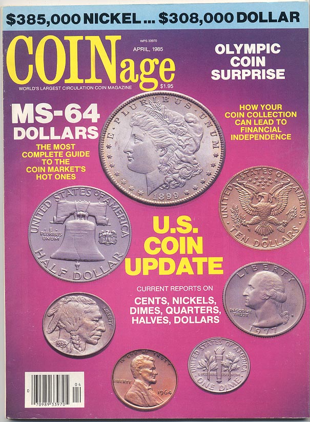 Coinage Magazine April 1985