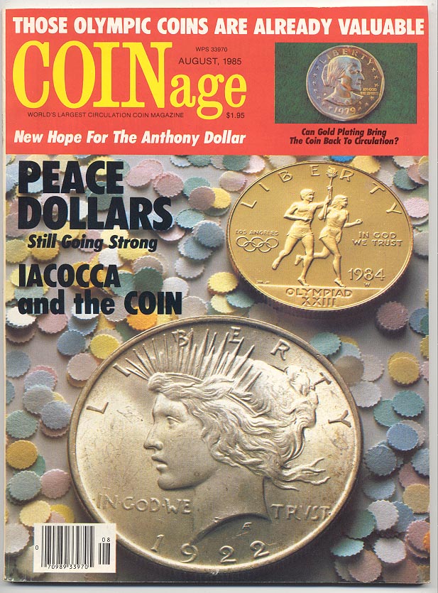 Coinage Magazine August 1985