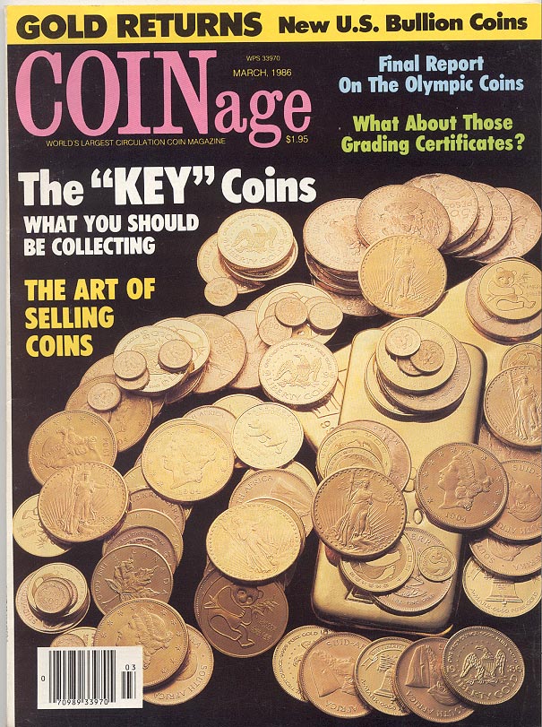 Coinage Magazine March 1986