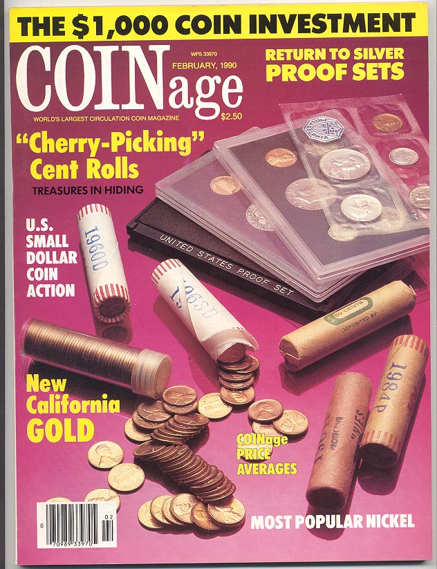 Coinage Magazine February 1990
