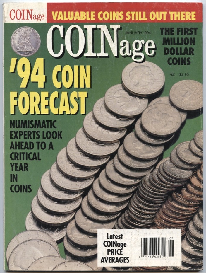 Coinage Magazine January 1994