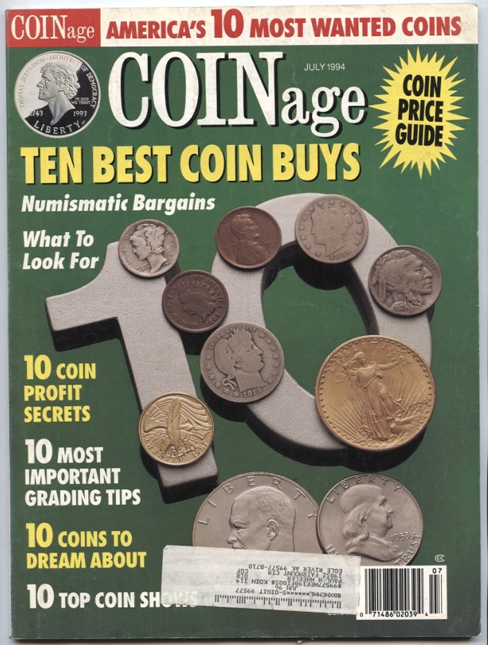 Coinage Magazine July 1994