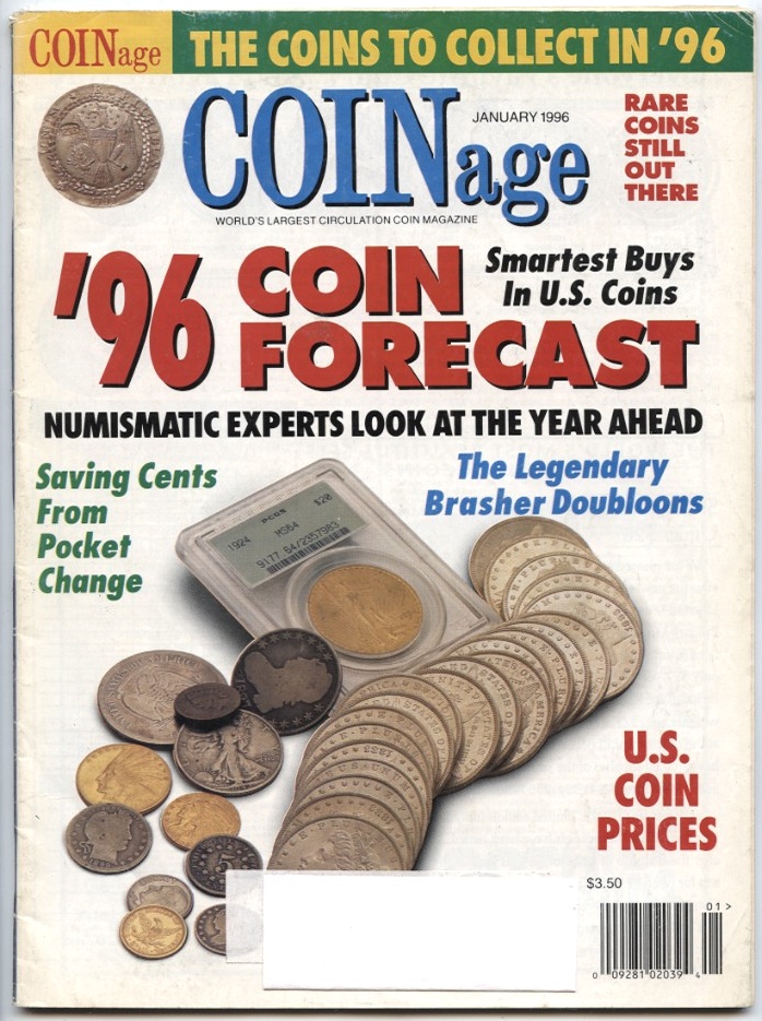 Coinage Magazine January 1996